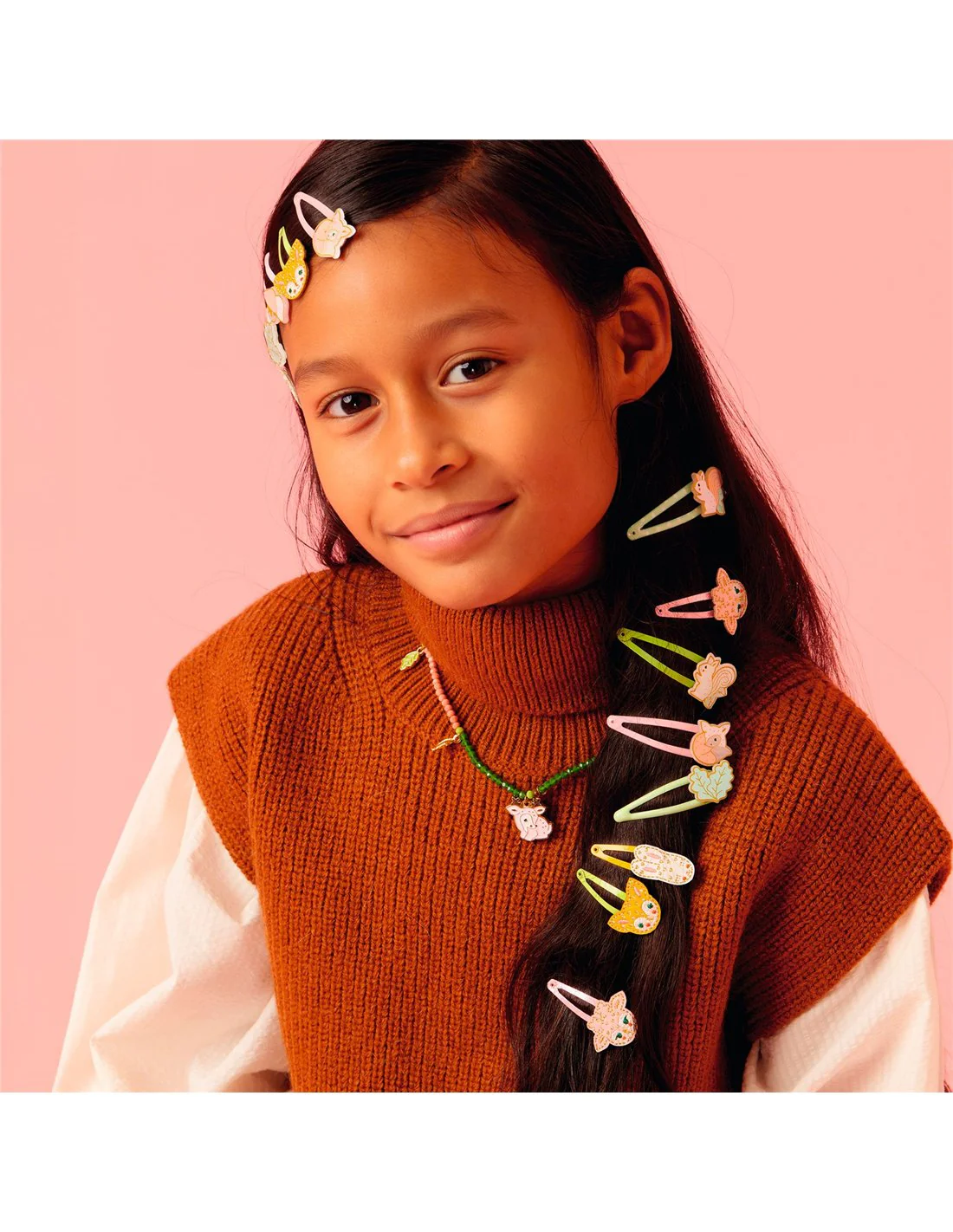 Djeco - Conjunto 2 ganchos de cabelo - Esmée - Image 2