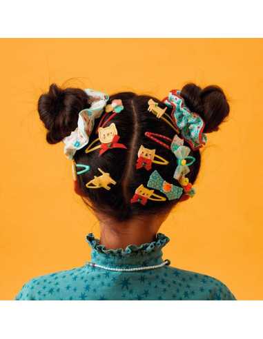 Djeco - Conjunto 3 ganchos de cabelo - Mina - Image 2