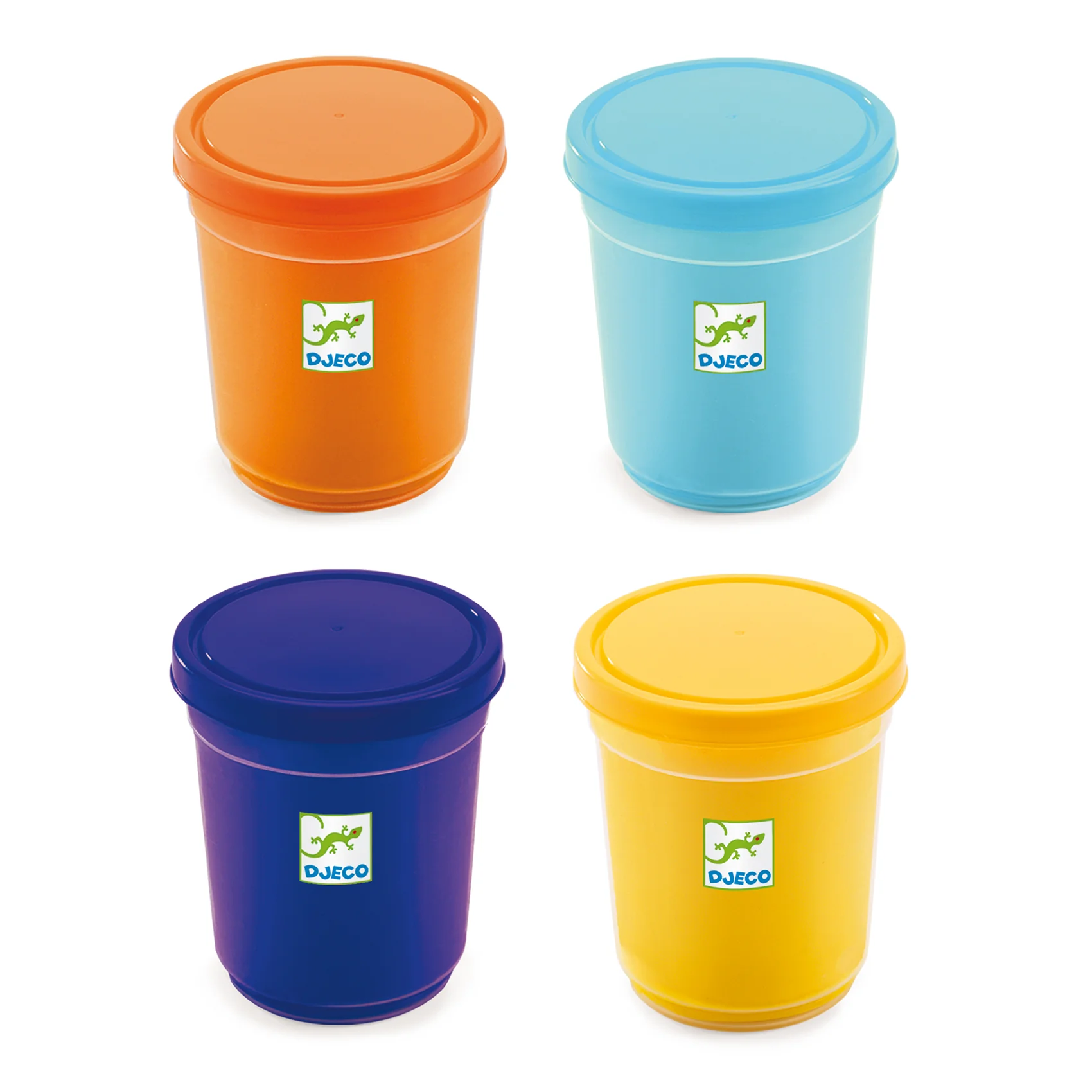 Djeco Conjunto 4 potes plasticina Nature - Image 2