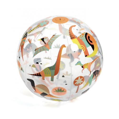 Djeco Dino Ball - Bola insuflável Fluorescente 35cm