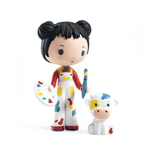 Djeco Figurinhas Tinyly - Barbouille and Gribs