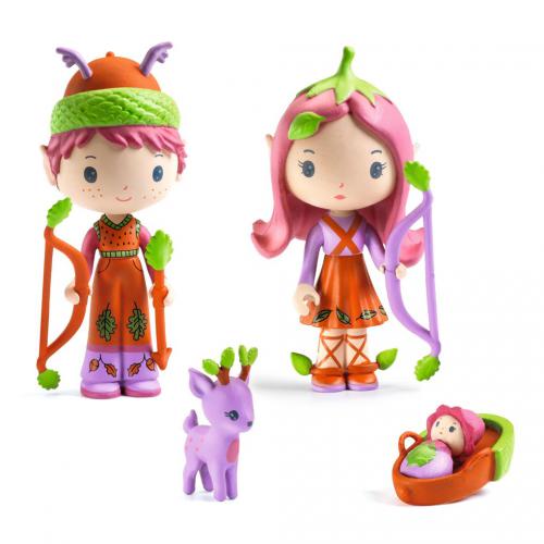 Djeco Figurinhas Tinyly - Lily and Sylvestre