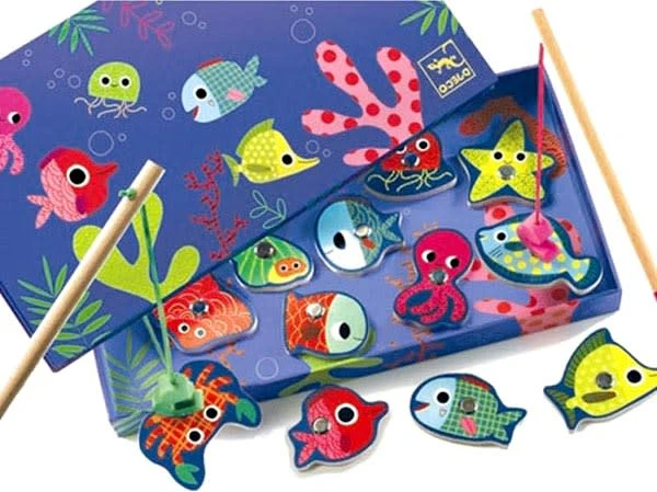Djeco  Jogo Pesca Magnético Fishing Colour - Image 4