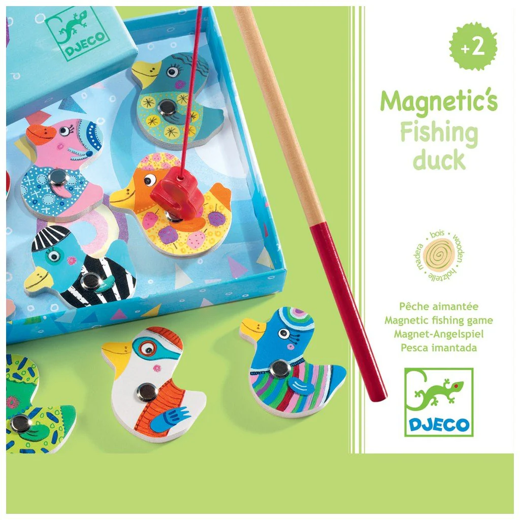 Djeco Jogo Pesca Magnético Fishing Duck