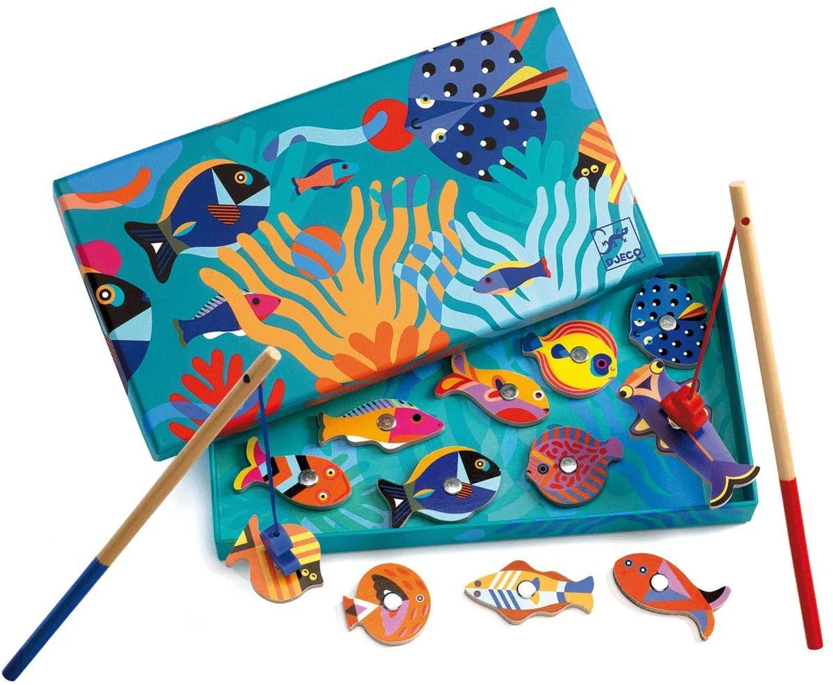 Djeco Jogo Pesca Magnético Fishing Graphic