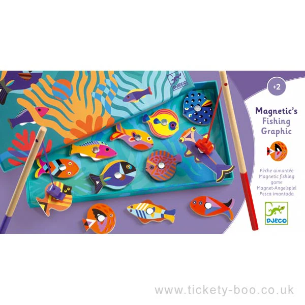 Djeco Jogo Pesca Magnético Fishing Graphic - Image 3