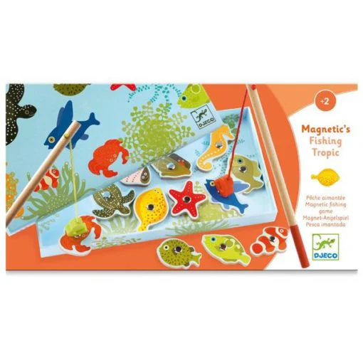 Djeco Jogo Pesca Magnético Fishing Tropic