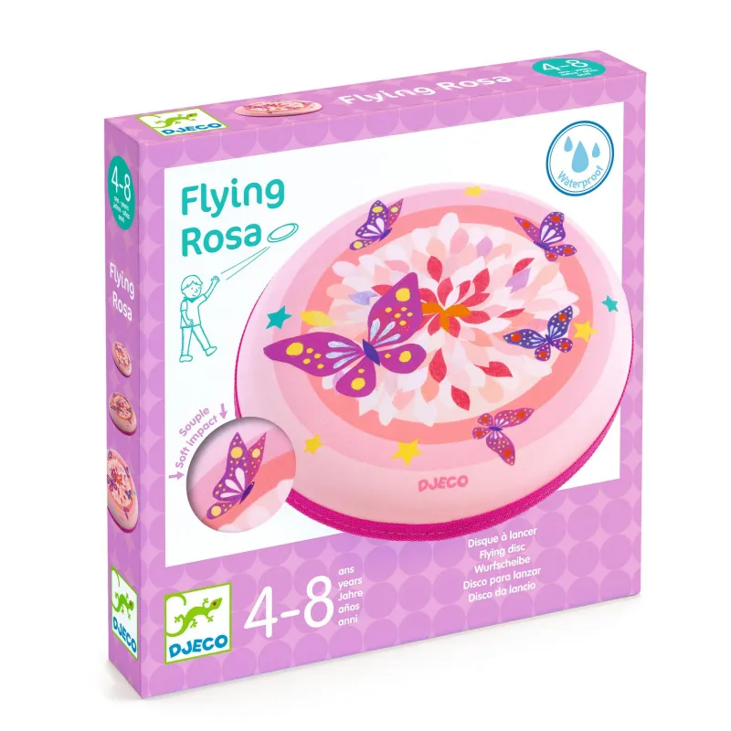 Djeco Flying Girl - Disco Voador Impermeável Borboletas - Image 3