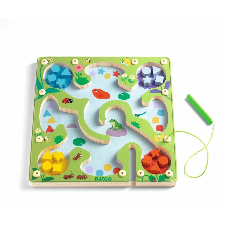 Djeco - FrogyMaze Jogo de classificação magnético - Image 2
