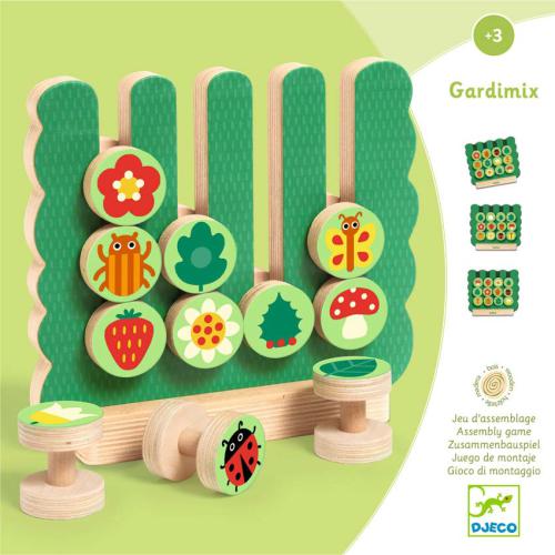Djeco Gardimix - Jogo de montagem com Cartões
