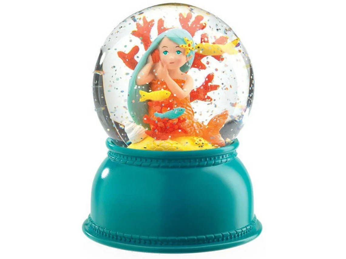 Djeco Globo de Neve Sereia Luz Magica - Image 2