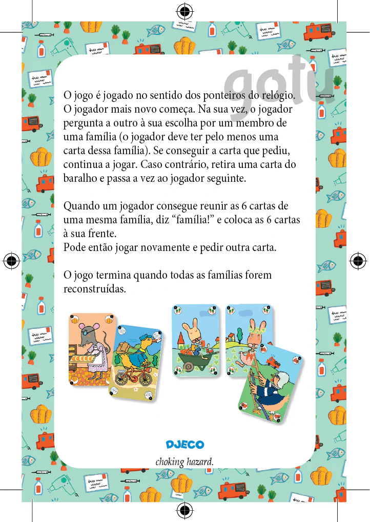 Djeco Jogo de Cartas 7 famílias HAPPY FAMILY - Image 4