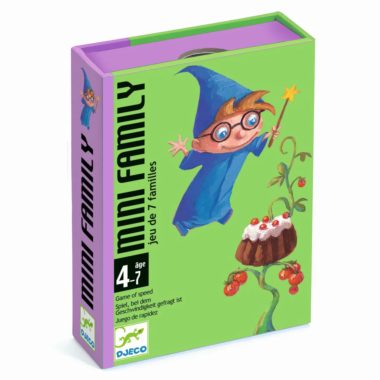 Djeco Jogo de Cartas com personagens MINI FAMILY