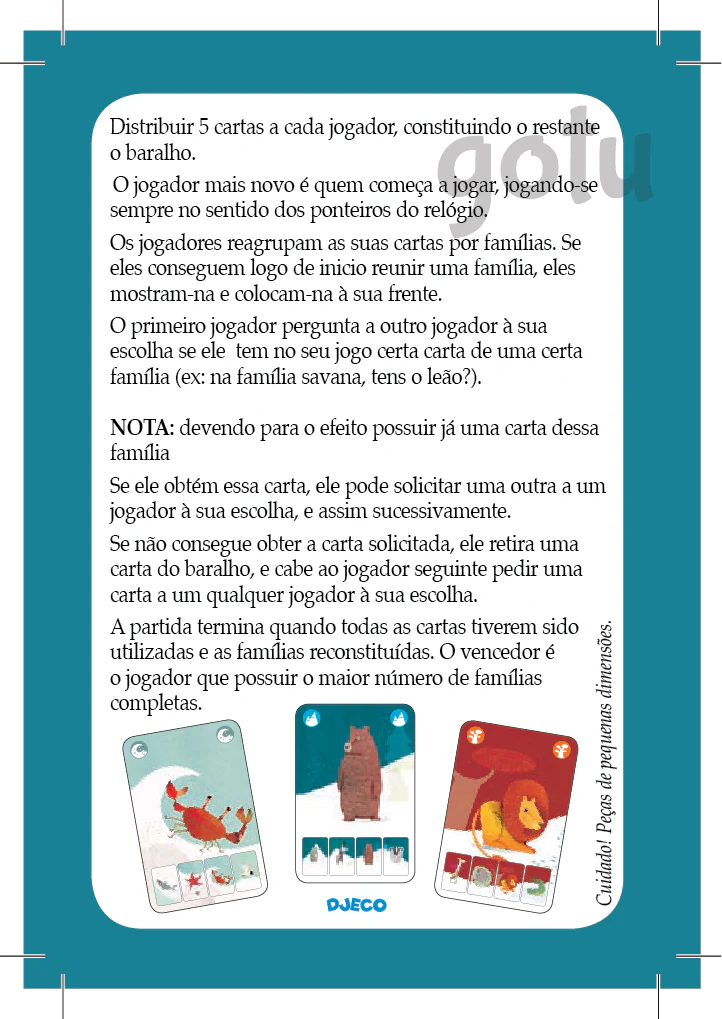 Djeco Jogo de Cartas de Associação MINI NATURE - Image 2