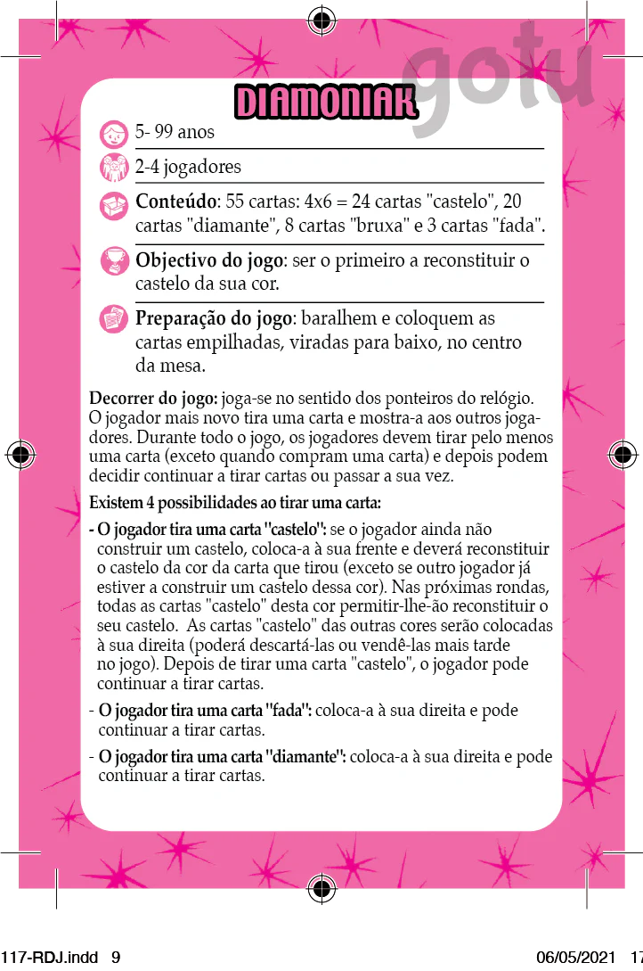 Djeco Jogo de Cartas de Estratégia DIAMONIAK - Image 6