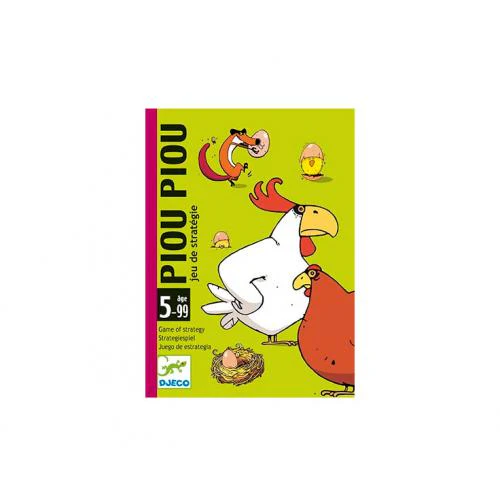 Djeco Jogo de Cartas de Estratégia PIOU PIOU
