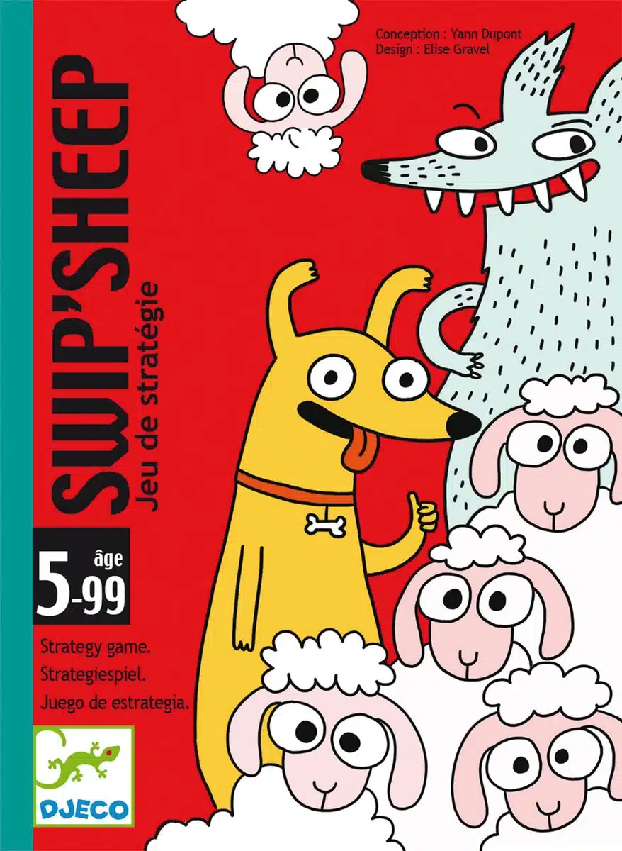 Djeco Jogo de Cartas de Estratégia SWIP SHEEP