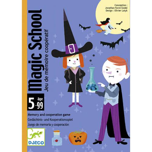 Djeco Jogo de Cartas de Memória e Cooperação MAGIC SCHOOL