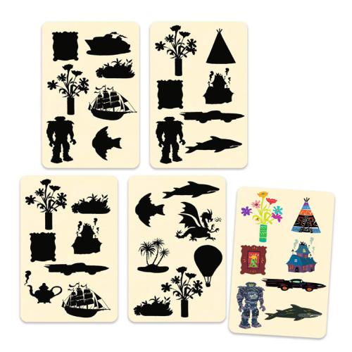 Djeco Jogo de Cartas de observação e rapidez SIMILIX - Image 2