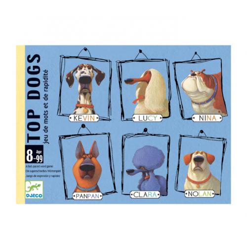 Djeco Jogo de cartas de Observação e Rapidez TOP DOGS
