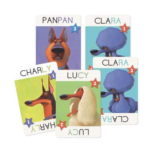 Djeco Jogo de cartas de Observação e Rapidez TOP DOGS - Image 2