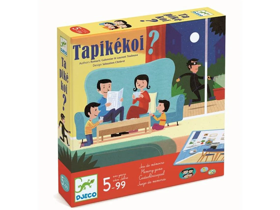 Djeco Jogo de Memória - Tapikékoi