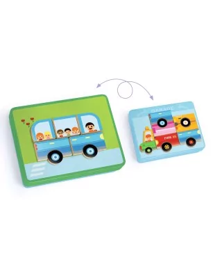 Djeco Jogo magnético Veículos - Inzebox Vehicles - Image 3