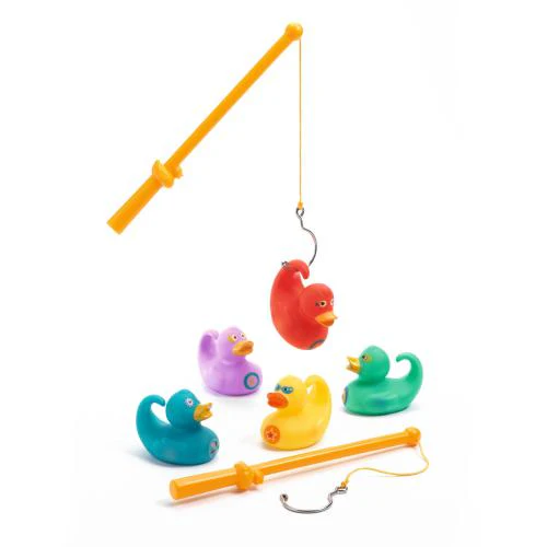 Djeco Jogo Pescar Patos Coloridos