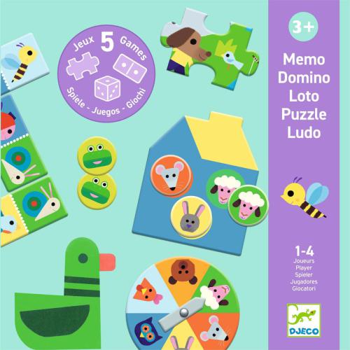 Djeco  Na quinta - 5 Jogos