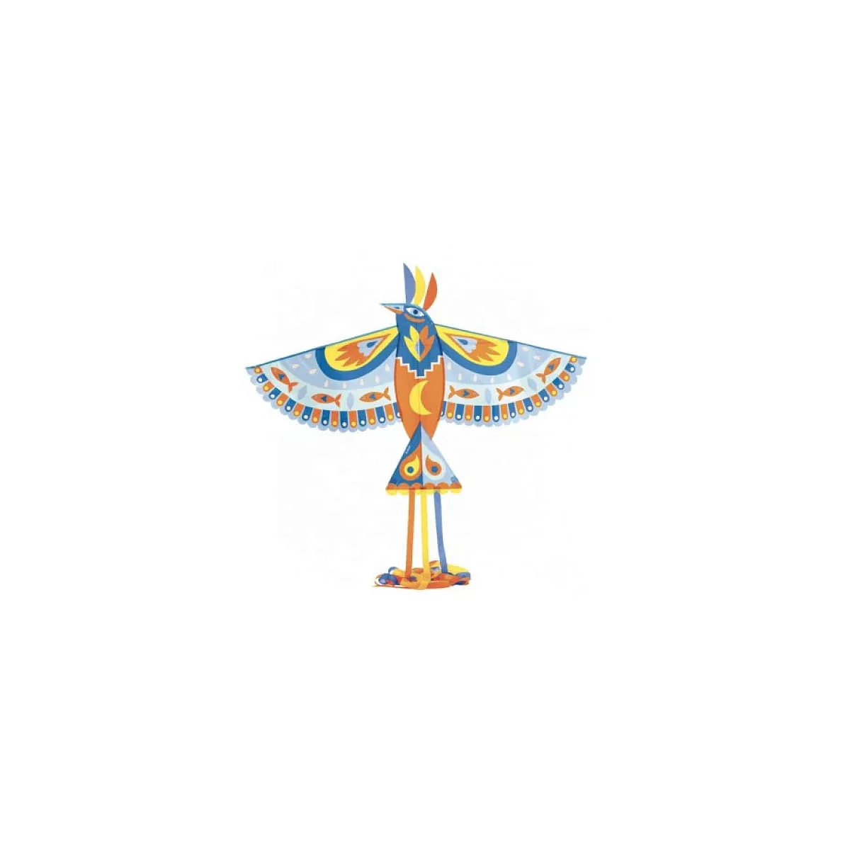 Djeco papagaio papel em tecido Bird Maxi 125cm