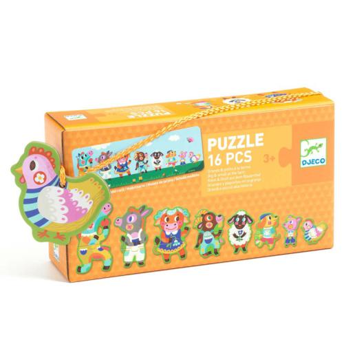 Djeco Puzzle Duo - Ordena por tamanhos da Quinta