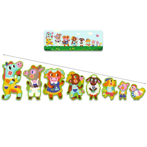 Djeco Puzzle Duo - Ordena por tamanhos da Quinta - Image 2