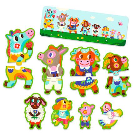 Djeco Puzzle Duo - Ordena por tamanhos da Quinta - Image 3