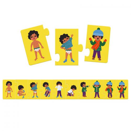 Djeco Puzzle - Estou a Vestir-me - Image 2