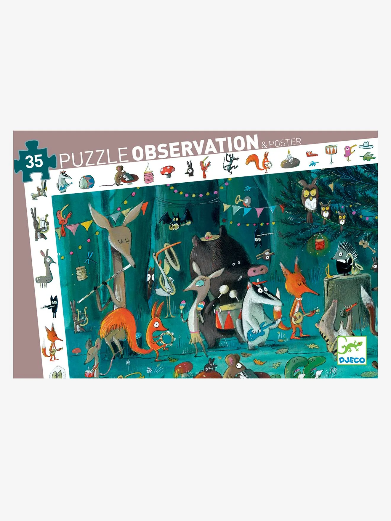 Djeco Puzzle Observação A orquestra 35 peças