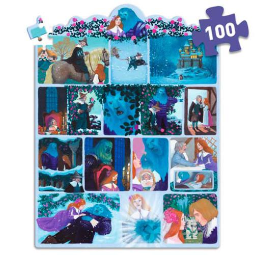Djeco Story Puzzle 100 peças - A Bela e o Monstro - Image 3