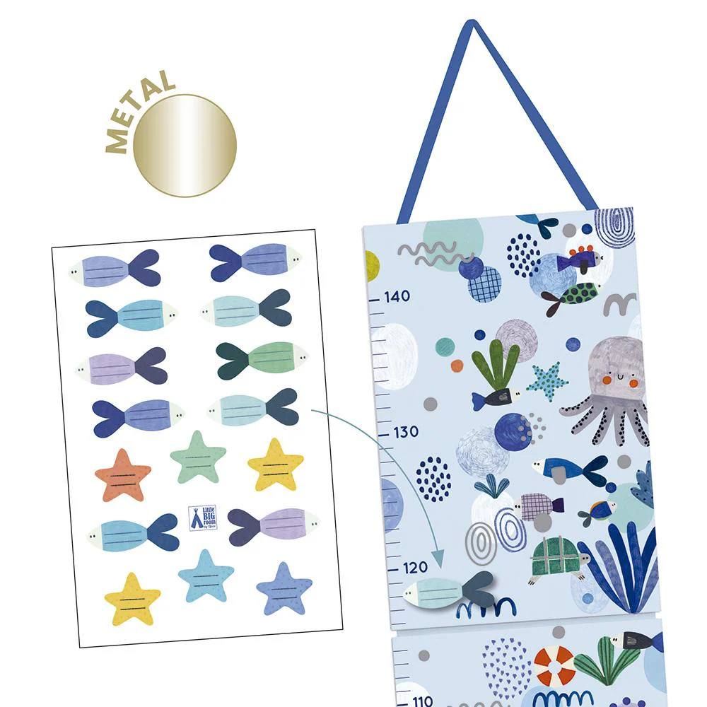Djeco Tabela de altura Aquatic Life - Image 6