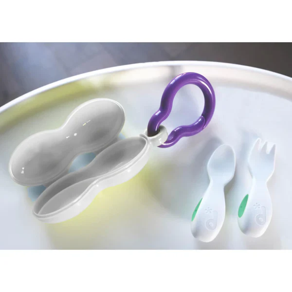 Doddl 2 talheres infantis com estojo