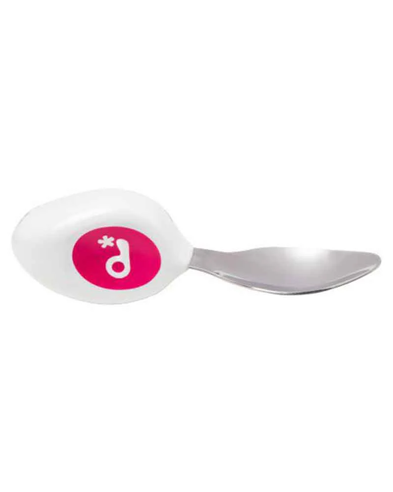 Doddl 2 talheres infantis de aprendizagem rosa - Image 3