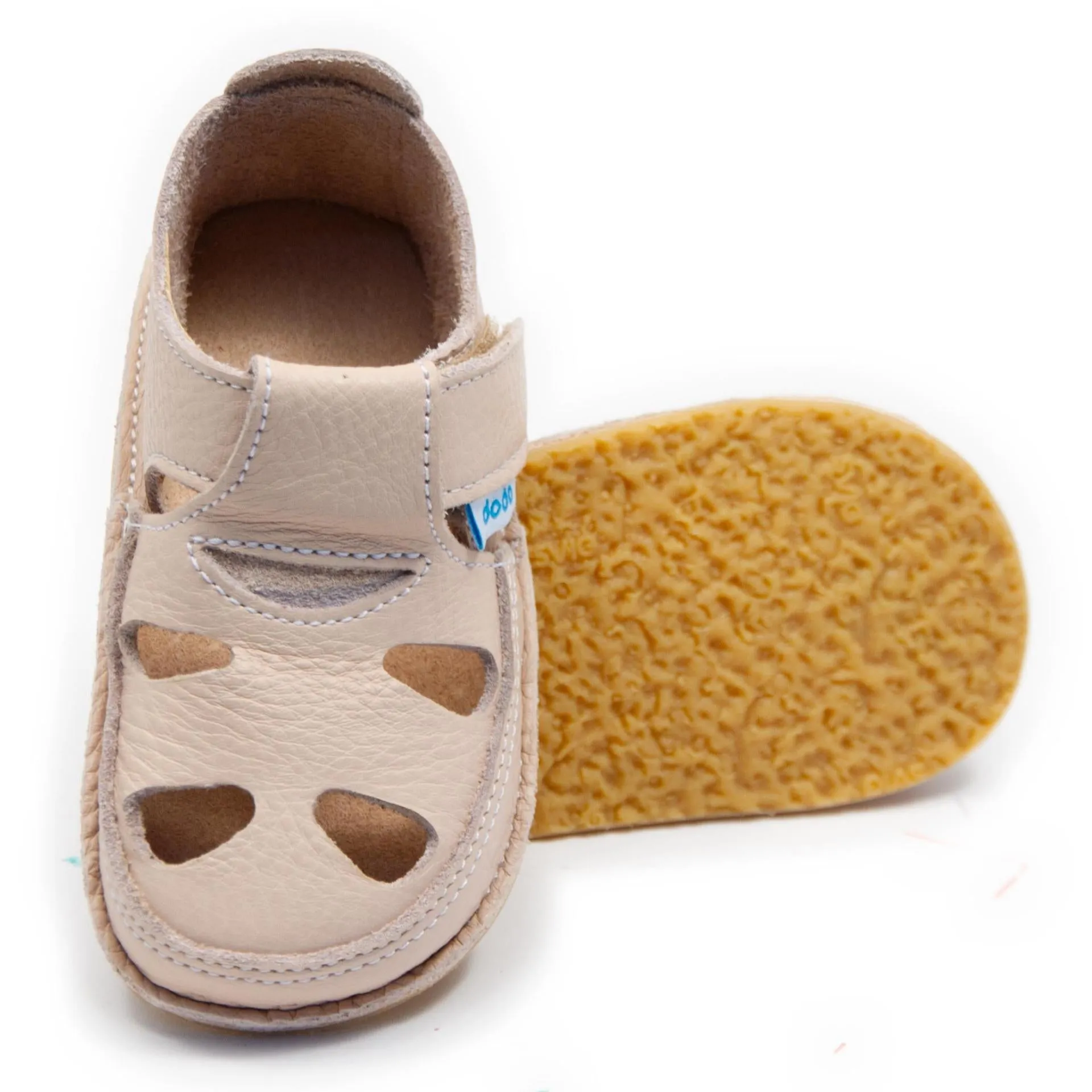 Dodo Shoes Barefoot Sandálias (CREAM - Bege)