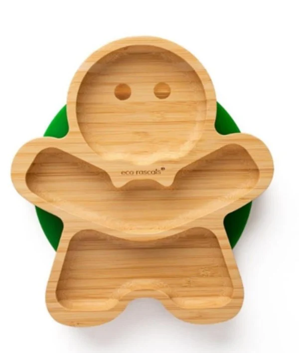 Eco Rascals Prato de bambu Natal