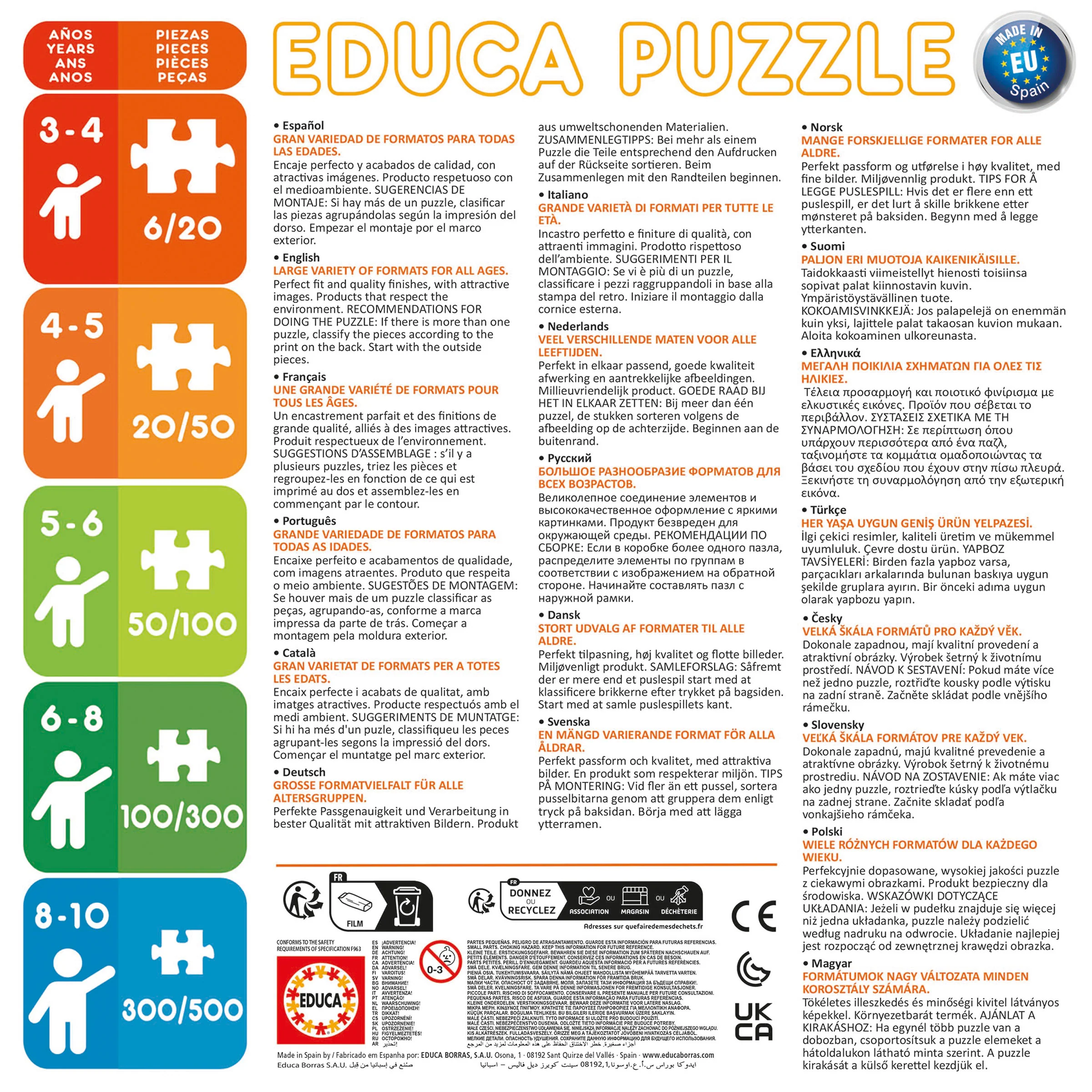 Educa Puzzle Ladybug  2×48 - Image 2