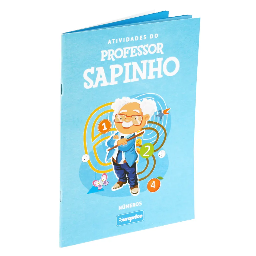 Europrice Livro de aprendizagem Professor Sapinho - Números