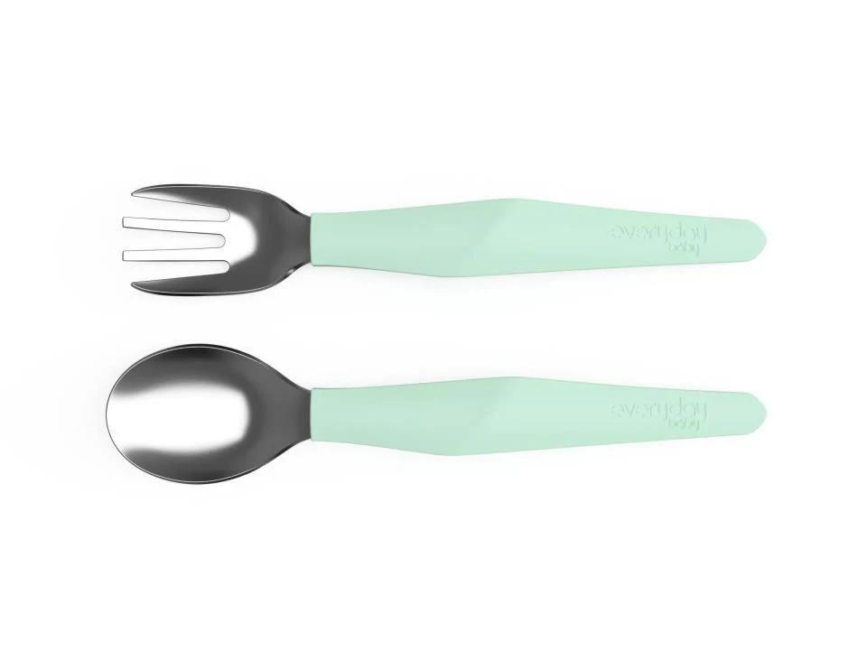 Everyday Baby Conjunto de 2 Talheres Silicone - Image 5