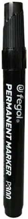 FEGOL Marcador permanente Preto