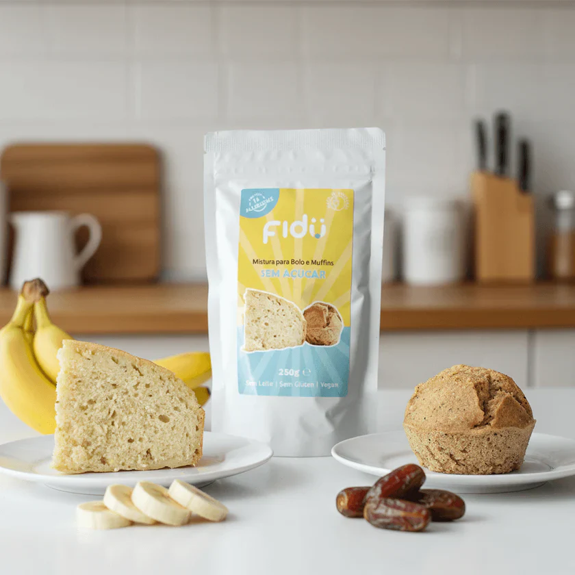 Fidu Preparado para Bolo e Muffins sem açucar 250gr