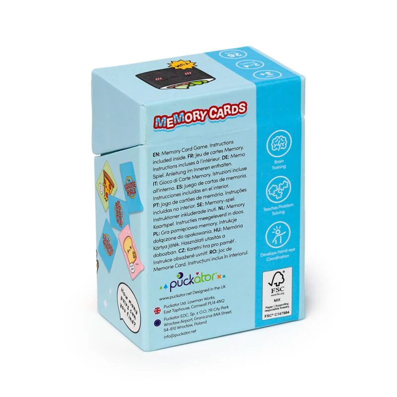 Puckator - Foodiemals - Set de cartas de memória para crianças - Image 5