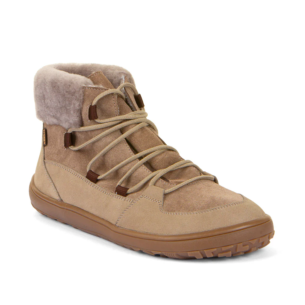 Froddo Barefoot Bota Impermeável TEX Furry Taupe