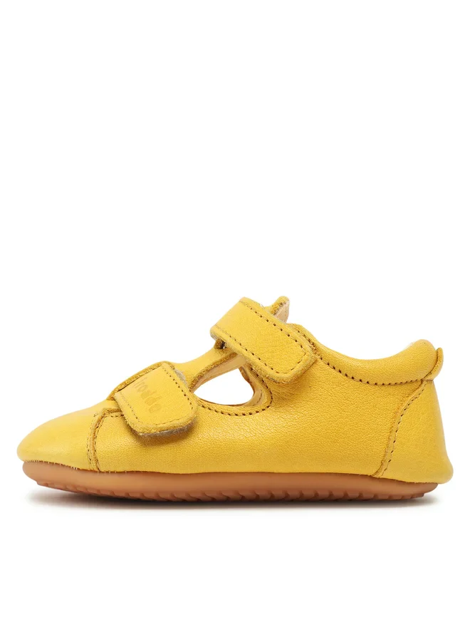 Froddo Barefoot Prewalkers Sandália Couro (Amarela) - Image 6