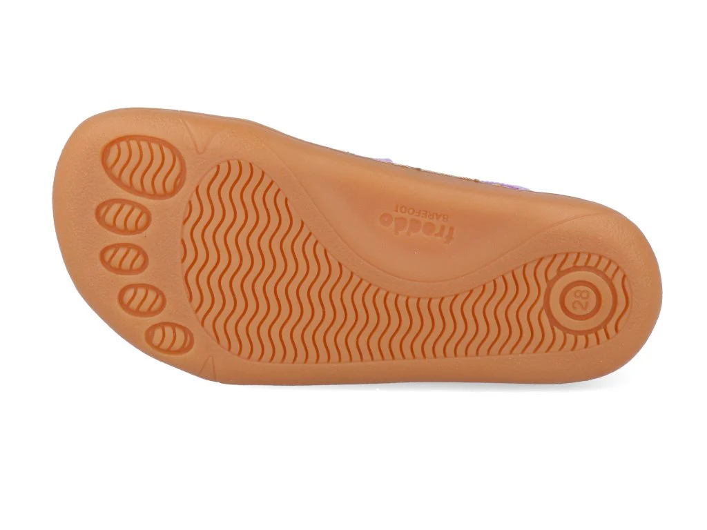 Froddo Barefoot Sapatilha Canva (Gold Shine) kid to adult - Image 7
